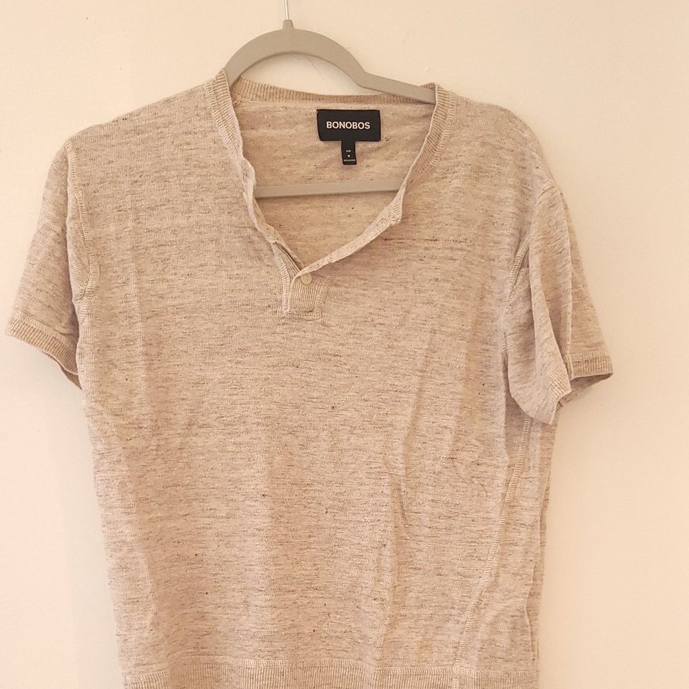 Bonobos Linen Henley